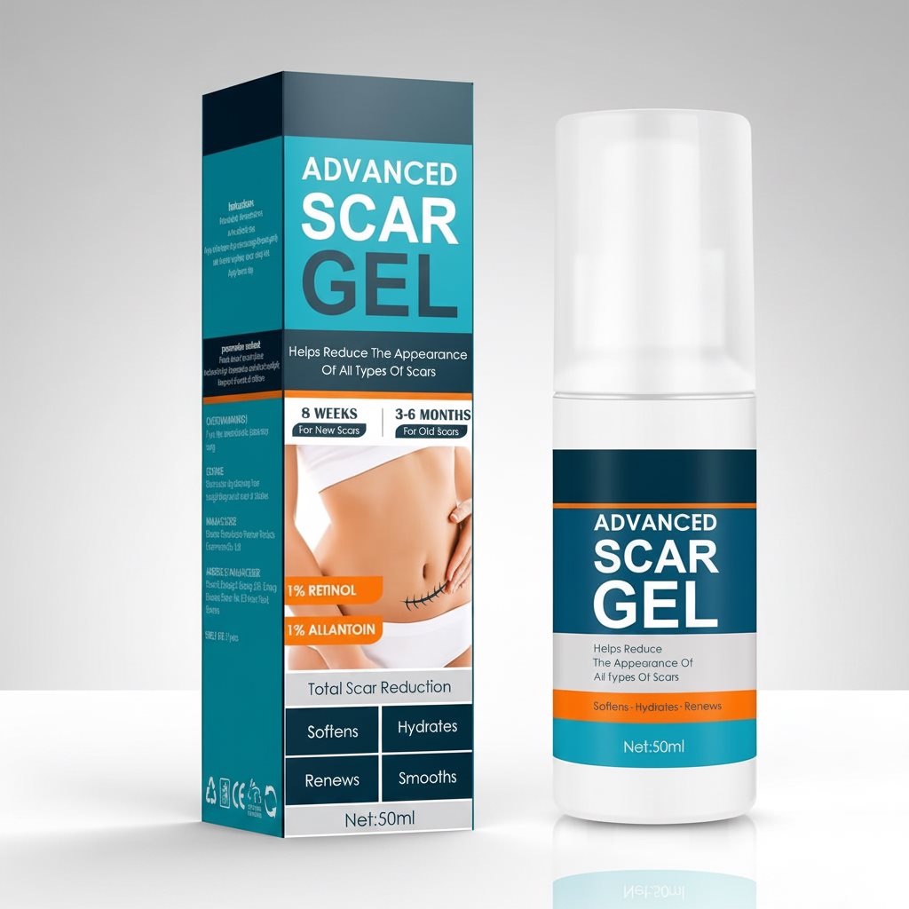Frunema Advanced Scar Gel 50 ml bottle and box