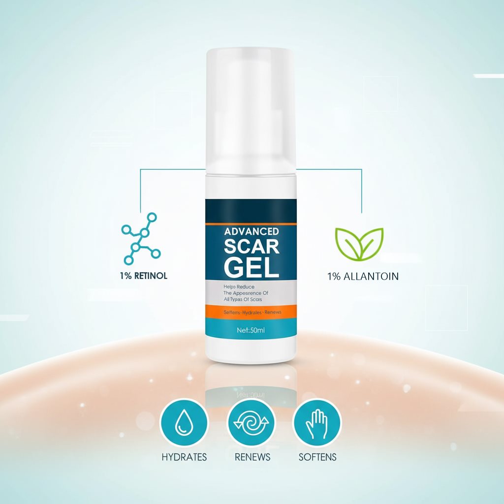 Key actives: 1% retinol and 1% allantoin, hydrates renews softens